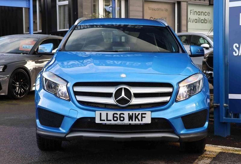 Used Mercedes GLA200 AMG line 136 HP (100 kW) 2016 Blue SUV