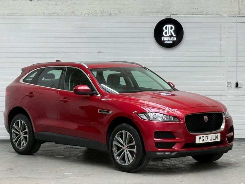 Usado Jaguar F-Pace Portfolio 2017 Vermelho SUV