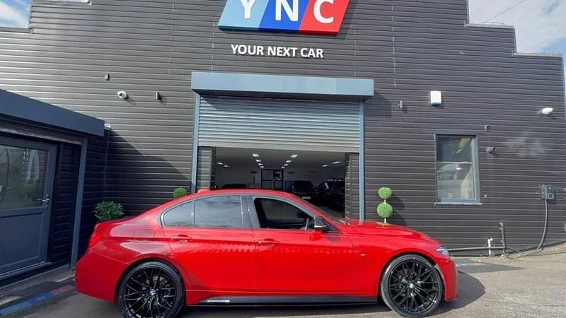 Used BMW 320 M Sport 2018 Red Sedan