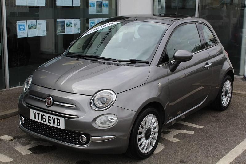 Used Fiat 500 Lounge 2016 Grey Hatchback