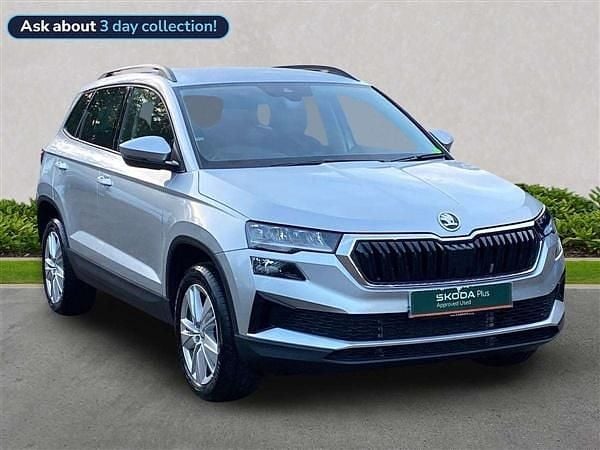 Silver Used 2024 Skoda Karoq SE Drive SUV | £22,999 (Good price) - Image 1/4