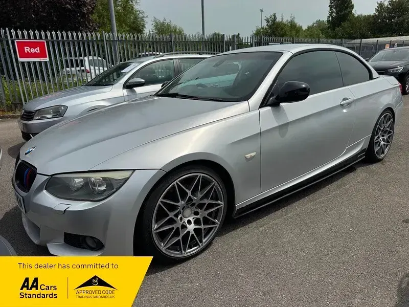 Used BMW 330 Cabriolet M Sport 2010 Silver Cabriolet
