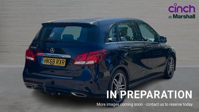 Used Mercedes B220 Executive 177 HP (130 kW) 2018 Blue MPV