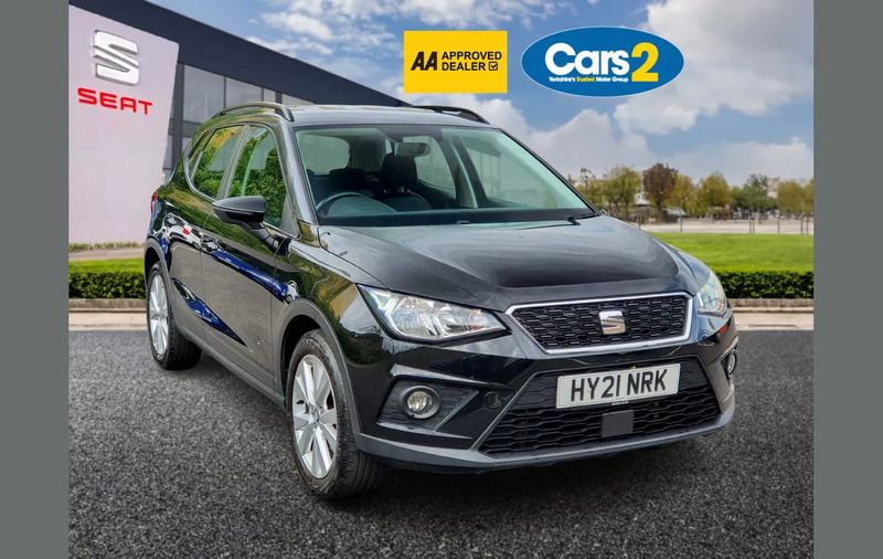 Black Used 2021 Seat Arona SE Technology SUV | £13,571 (Fair price) - Image 1/4