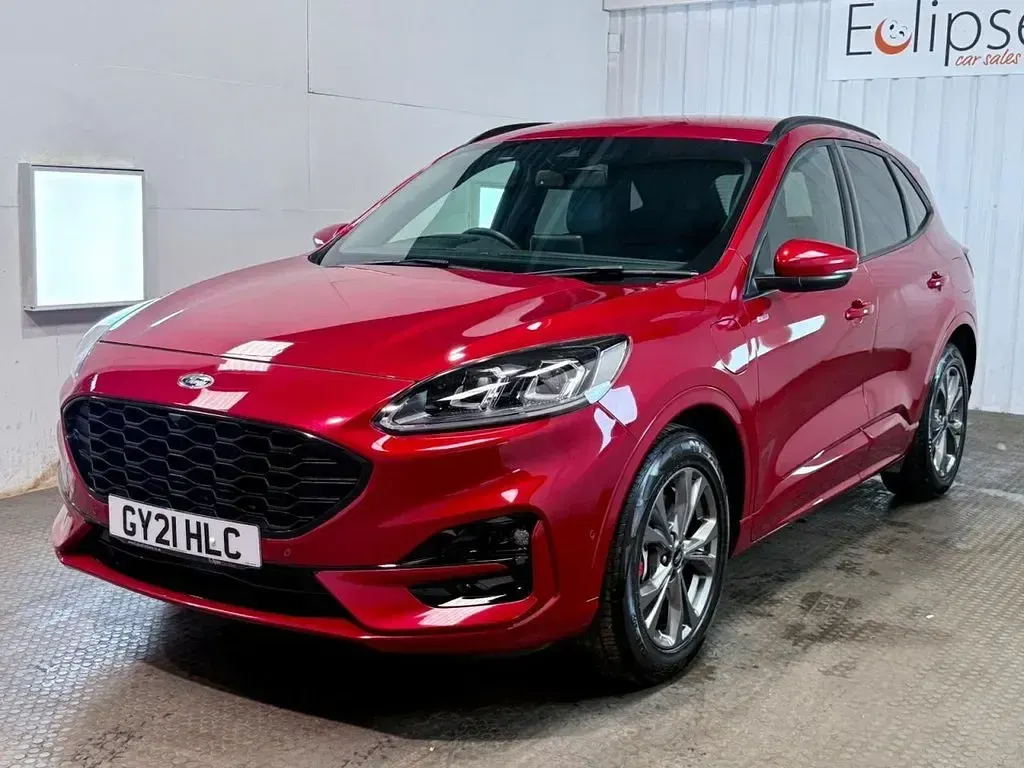 Used Ford Kuga ST-Line 225 HP (165 kW) 2021 Red SUV