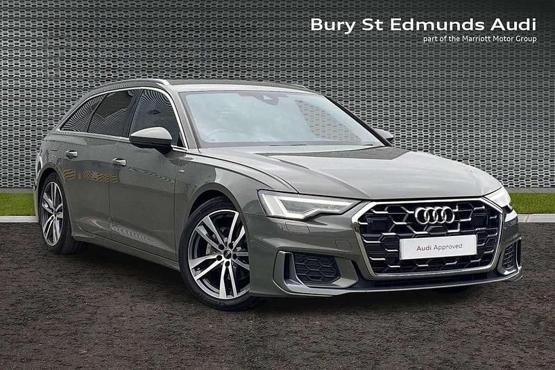 Grey Used 2023 Audi A6 S-Line Estate | £31,012 (Fair price) - Image 1/4