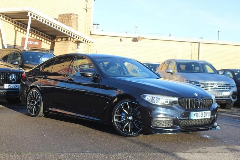 Black Used 2018 BMW 530e M Sport Sedan | £16,385 (Fair price) - Image 1/4