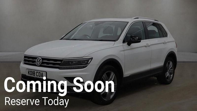 Used VW Tiguan SEL 190 HP (139 kW) 2018 White SUV