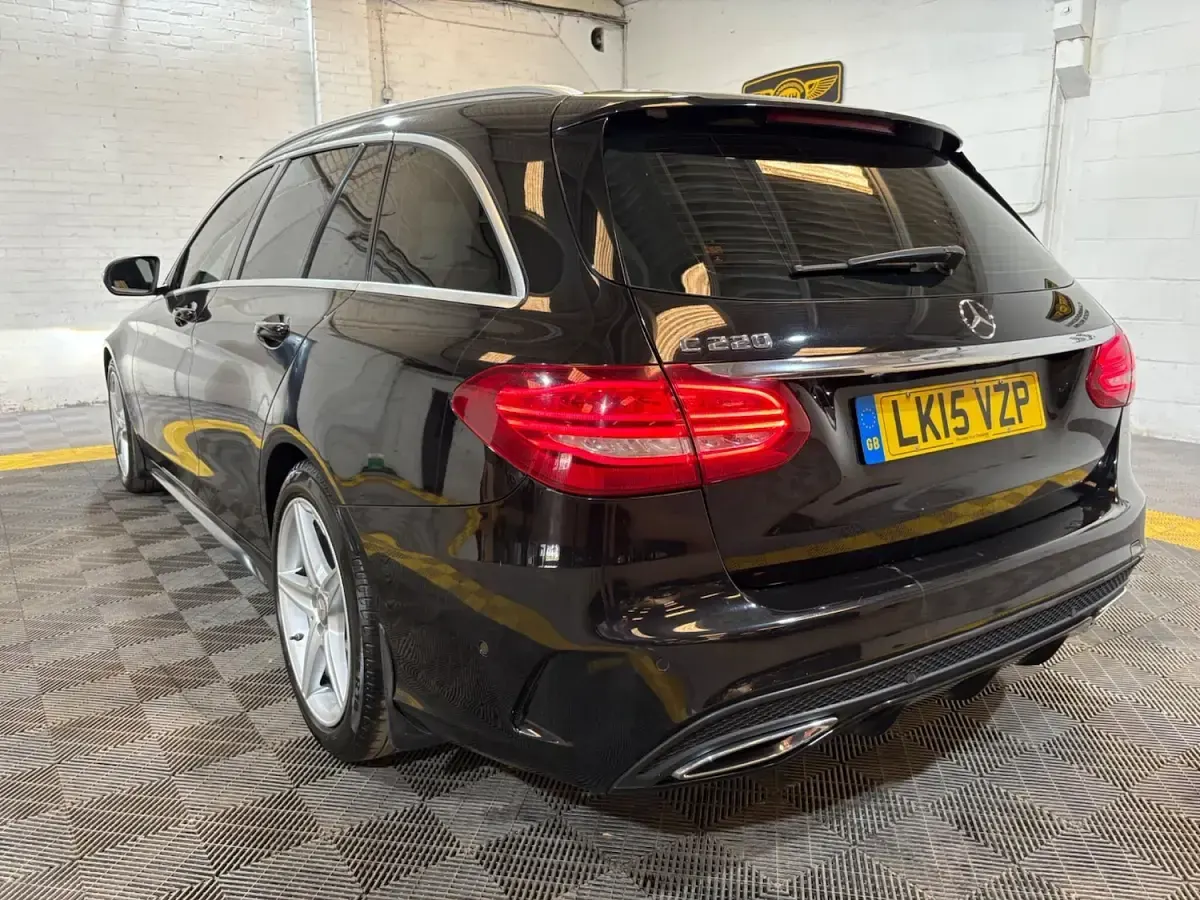 Used Mercedes C220 AMG line 2015 Black Estate