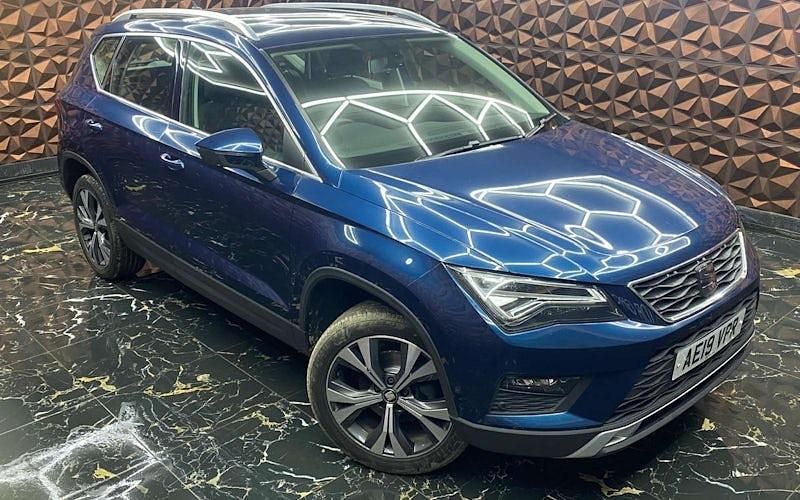 Used Seat Ateca SE Technology 116 HP (85 kW) 2019 Blue SUV