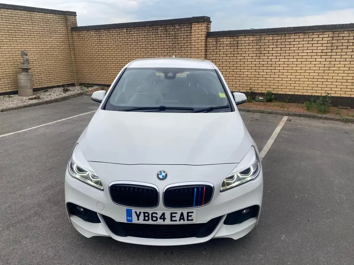 Used BMW 216 M Sport 116 HP (85 kW) 2015 White Hatchback