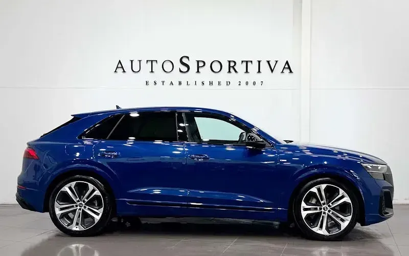 Used Audi Q8 Black Edition 340 HP (250 kW) 2025 Blue SUV