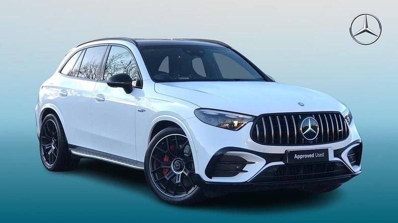 White Used 2024 Mercedes GLC63 AMG Night Estate | £77,995 (Fair price) - Image 1/4