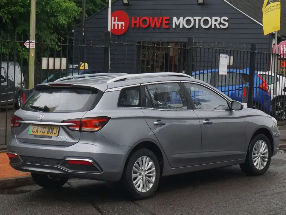 Used MG MG5 EV Exclusive 114 kW (156 HP) 2021 Silver Estate