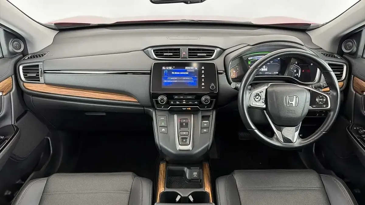 Used Honda CR-V Hybrid 181 HP (133 kW) 2021 Crystal red SUV