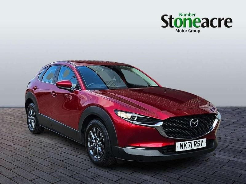 Red Used 2021 Mazda CX-30 SUV | £15,500 (Fair price) - Image 1/4
