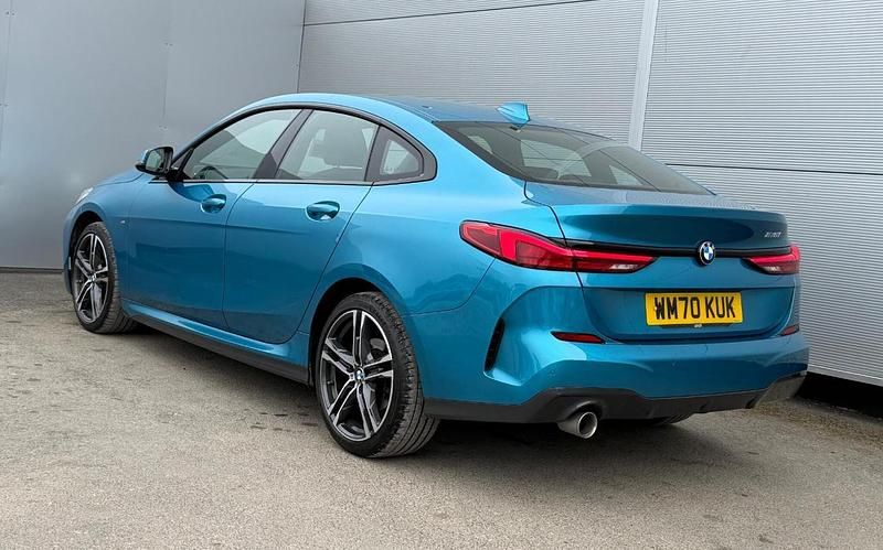 Used BMW 218 M Sport 138 HP (101 kW) 2021 Blue Sedan