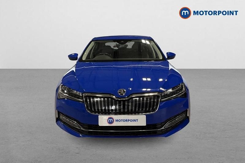 Used Skoda Superb SE L 2021 Blue Hatchback
