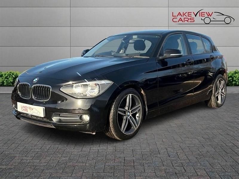 Used BMW 114 Sport Line 102 HP (75 kW) 2013 Black Hatchback