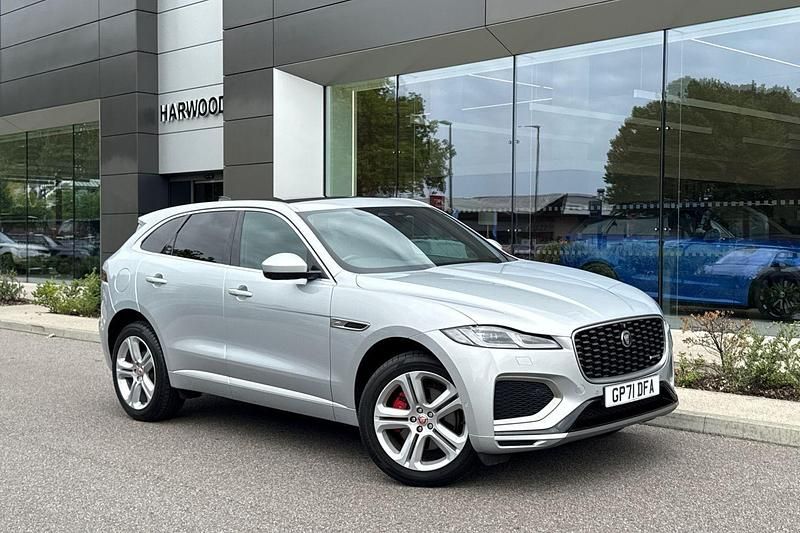 Silver Used 2021 Jaguar F-Pace R-Dynamic SUV | £31,590 (Fair price) - Image 1/4