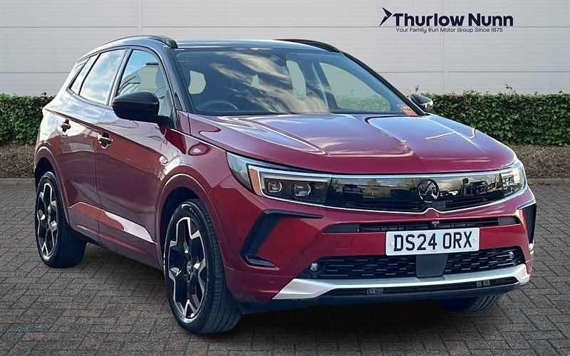 Used Vauxhall Grandland X Ultimate 131 HP (96 kW) 2024 Red SUV