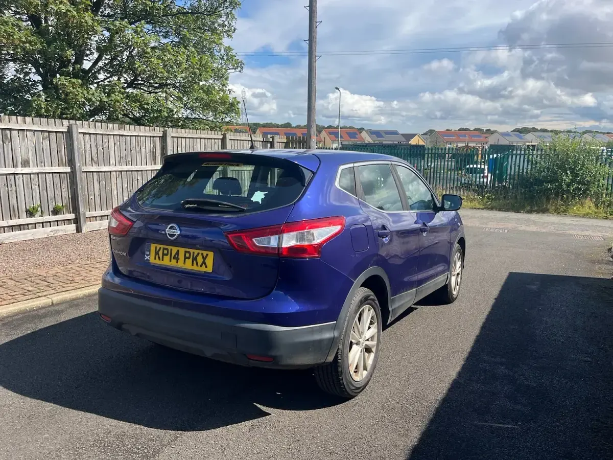 Used Nissan Qashqai Acenta 2014 Blue SUV