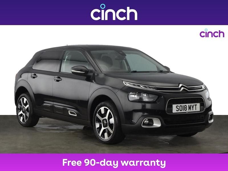 Black Used 2018 Citroën C4 Cactus Flair Hatchback | £7,649 (Fair price) - Image 1/3