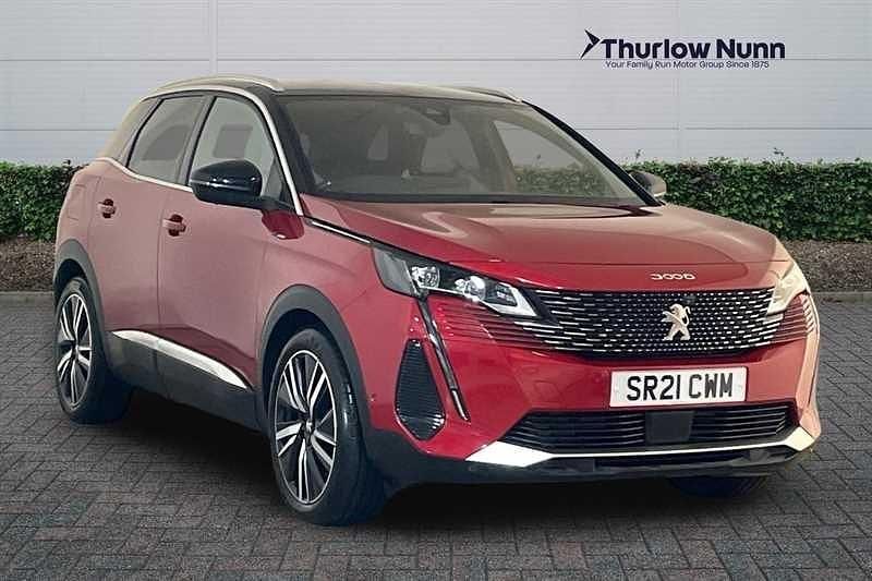 Used Peugeot 3008 Premium 225 HP (165 kW) 2021 Red SUV