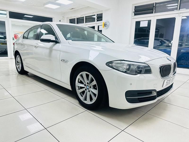 White Used 2015 BMW 520 Sedan | £7,900 (Good price) - Image 1/4