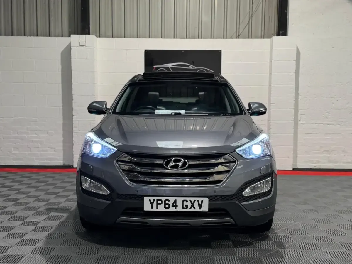 Usado Hyundai Santa Fe Premium SE 2014 Plateado SUV