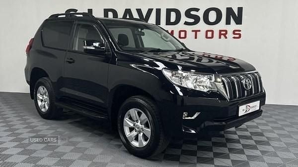 Black Used 2021 Toyota Land Cruiser Active SUV | £41,495 (A bit pricey) - Image 1/4