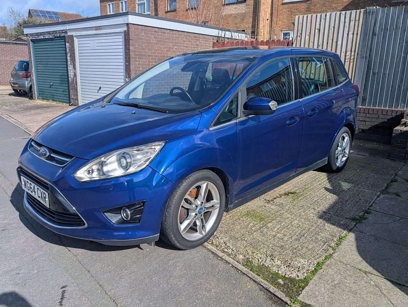 Used Ford Grand C-Max Titanium X 125 HP (91 kW) 2014 Blue MPV