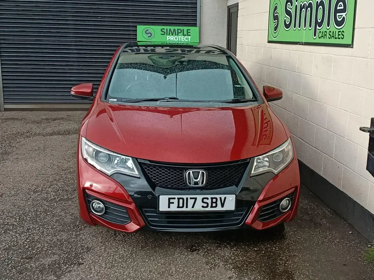 Used Honda Civic SR 120 HP (88 kW) 2017 Red Hatchback