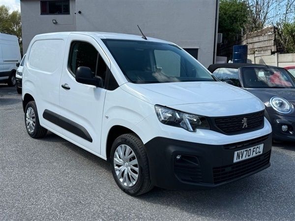 White Used 2020 Peugeot Partner Van | £8,748 (A bit pricey) - Image 1/1