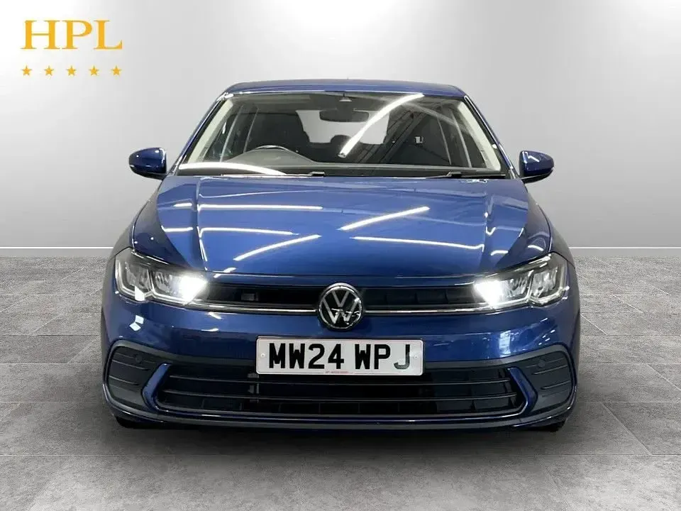 Used VW Polo S 95 HP (69 kW) 2024 Blue Hatchback