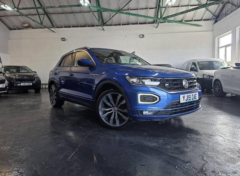 Used VW T-Roc R-line 2019 Blue SUV