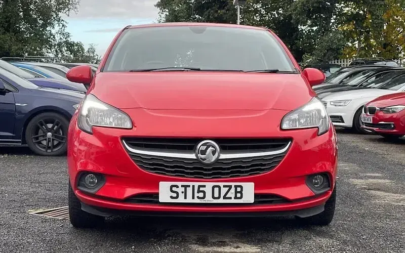 Used Vauxhall Corsa Excite 116 HP (85 kW) 2015 Red Hatchback