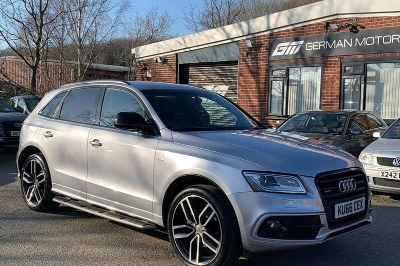 Used Audi Q5 S-line plus 190 HP (139 kW) 2016 Silver SUV