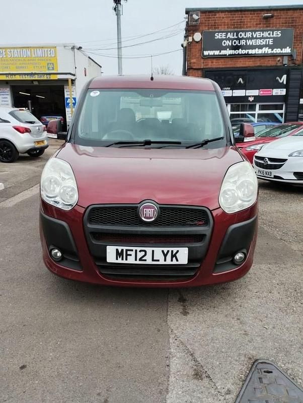 Red Used 2012 Fiat Doblò S MPV | £6,995 (Fair price) - Image 1/4