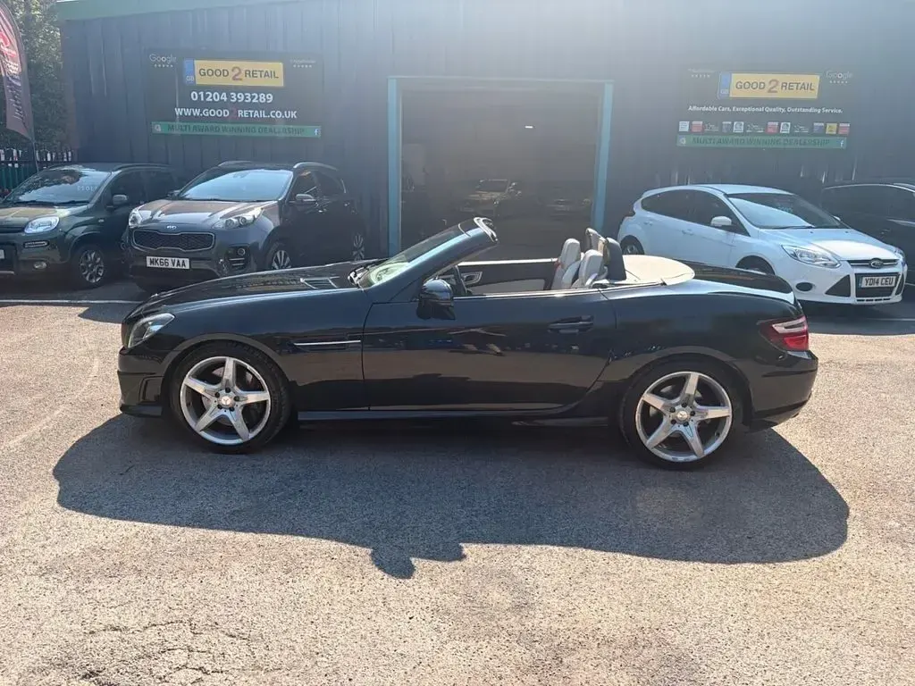 Used Mercedes SLK200 AMG 2012 Black Cabriolet