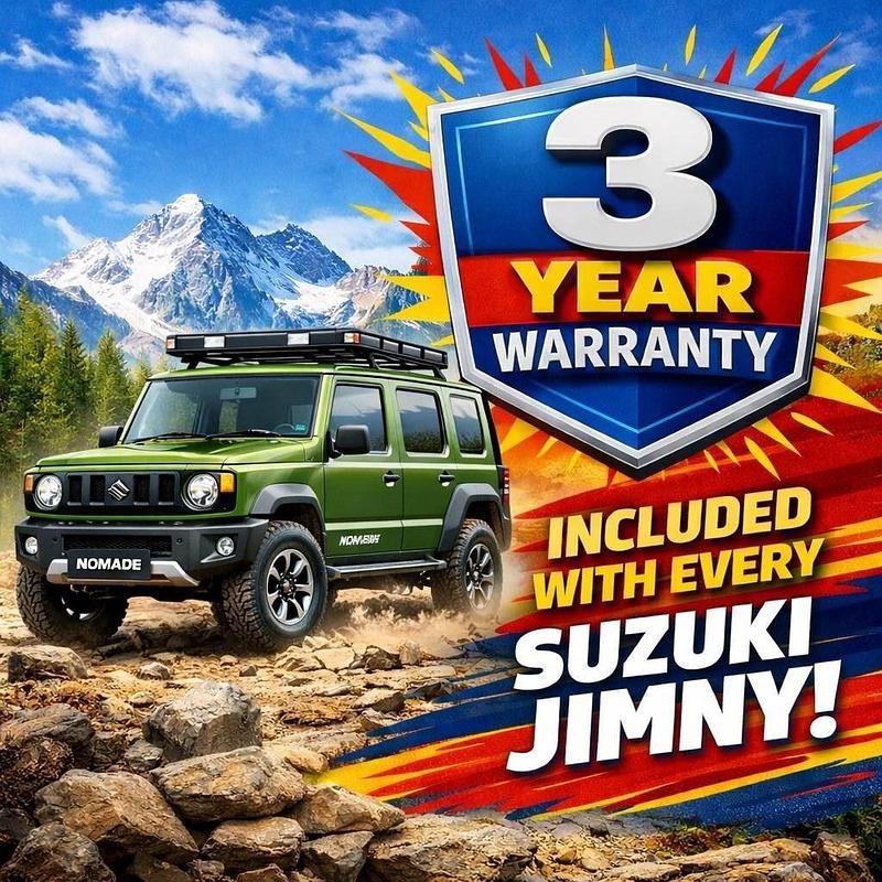 Nowe Suzuki Jimny 2025 Zielony SUV