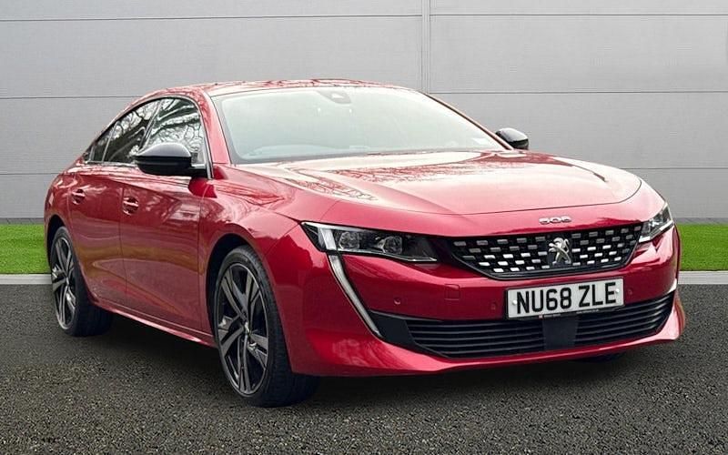 Used Peugeot 508 177 HP (130 kW) 2018 Red Hatchback