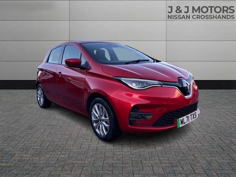 Red Used 2021 Renault Zoe Iconic Hatchback | £9,995 (Fair price) - Image 1/4