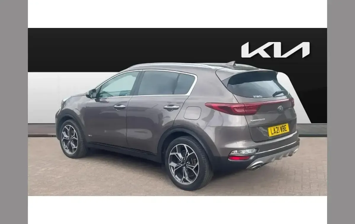 Used Kia Sportage GT-Line 177 HP (130 kW) 2021 Brown SUV