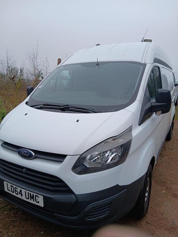 Used Ford Transit Custom 100 HP (73 kW) 2014 White Van
