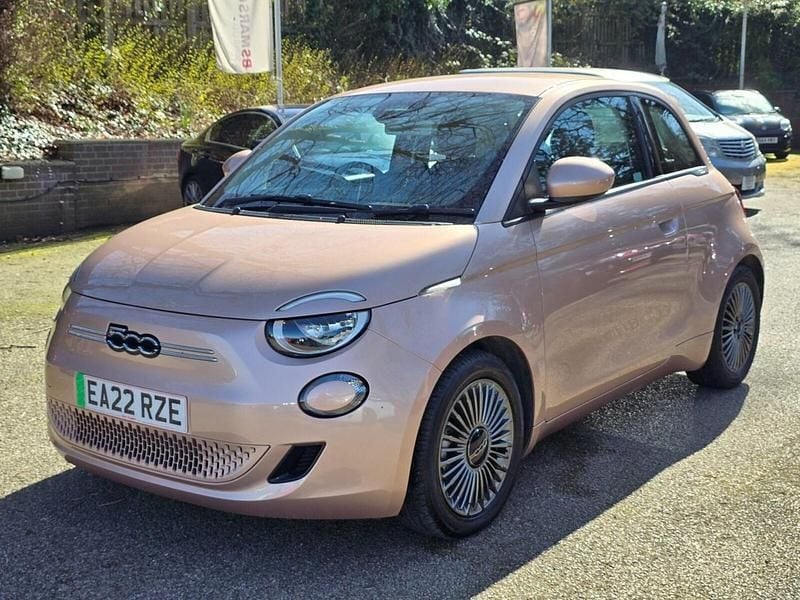 Used Fiat 500e Icon 86 kW (118 HP) 2022 Gold Hatchback
