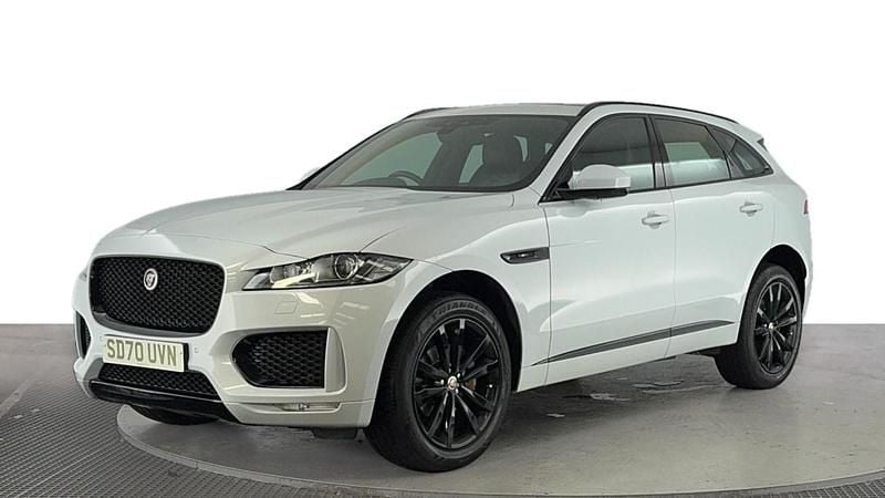 White Used 2020 Jaguar F-Pace Chequered Flag SUV | £22,920 (Good price) - Image 1/4