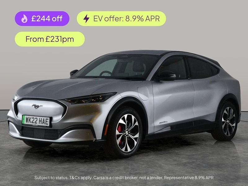 Used Ford Mustang Mach-E Standard Range 197 kW (269 HP) 2022 Silver SUV