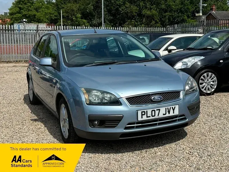 Used Ford Focus Zetec 2007 Blue Hatchback
