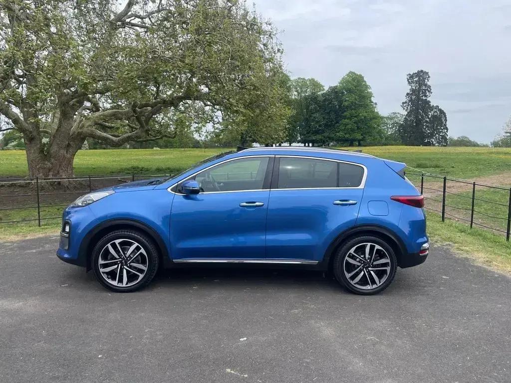 Used Kia Sportage 136 HP (100 kW) 2021 Blue SUV